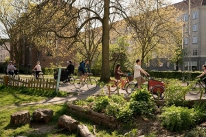 Dans un potager à Copenhague. Photo Laerke Posselt. VU