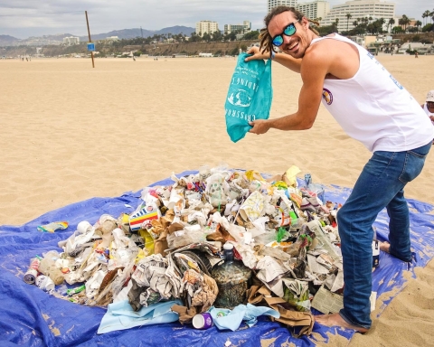 My Green Trip urged tourists to clean the planet