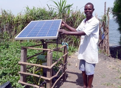 A Sunflower solar powered irrigation pump Credit Futurepump