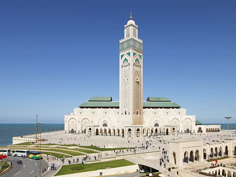 King Hassan II Mosque in Casablanca