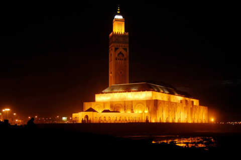 Maroc Mosque soir